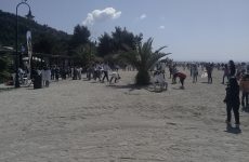 Καθαρίστηκε σήμερα  η παραλία του Αναύρου