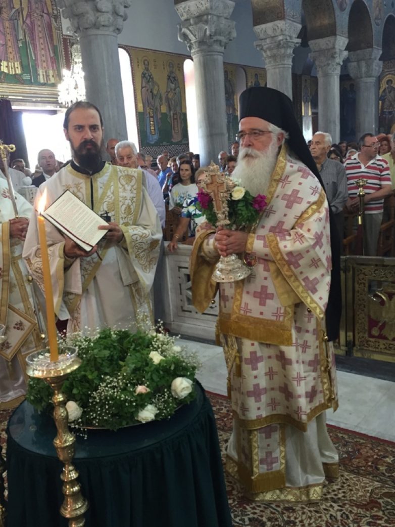 Η Ύψωση του Τιμίου Σταυρού στο Βόλο