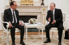 Πούτιν – Ολάντ: Προς ευρύτερο συνασπισμό για την αντιμετώπιση του ΙΚ