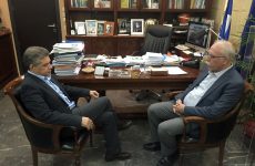 Συνάντηση του περιφερειάρχη Θεσσαλίας με τον αναπληρωτή υπουργό Εθνικής Άμυνας