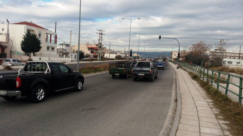 Προσωρινές κυκλοφοριακές ρυθμίσεις στον αυτοκινητόδρομο Π.Α.Θ.Ε.  λόγω αγροτικών κινητοποιήσεων