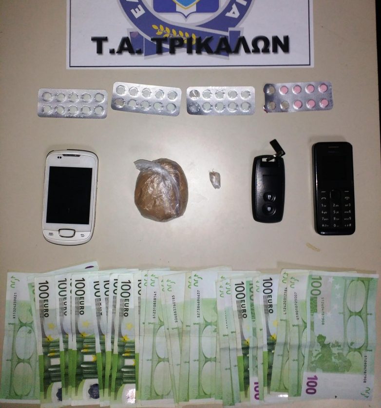 Συλλήψεις στα Τρίκαλα για ηρωίνη και κλοπές