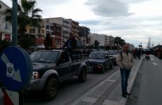 Συλλαλητήριο αγροτών Πηλίου και Αερινού στο Βόλο