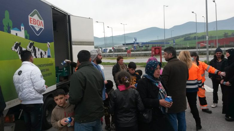 Συγκέντρωση ειδών πρώτης ανάγκης και τροφίμων στον Αλμυρό