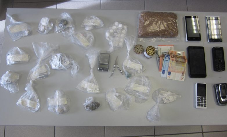 Τρεις συλλήψεις για ναρκωτικά στη Λάρισα