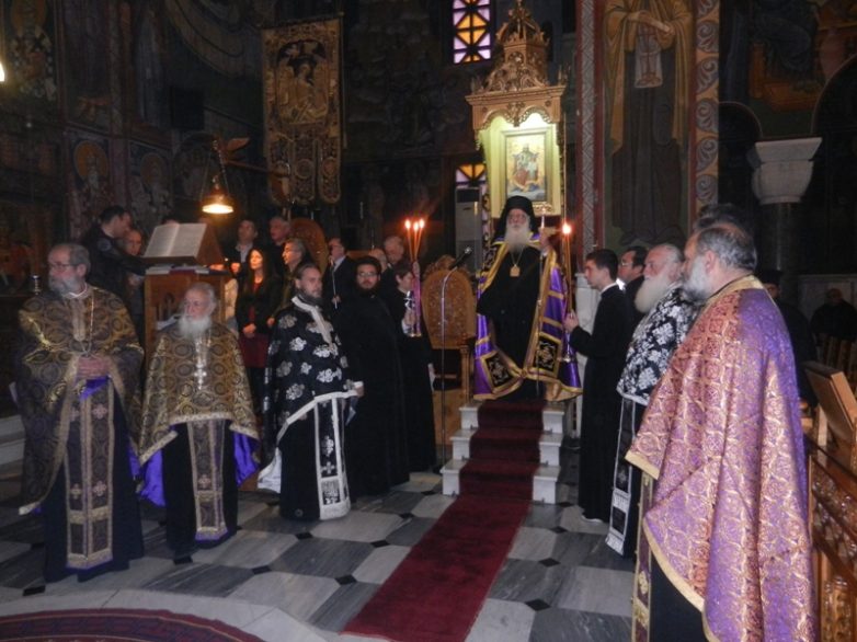 Ο Β΄ Κατανυκτικός Εσπερινός στο Βόλο