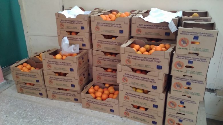 Διανομή φρούτων σε όλα τα σχολεία από τη δημοτική αρχή Νοτίου Πηλίου