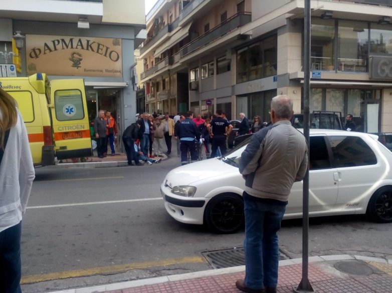 Παράσυρση ηλικιωμένου στη Δημητριάδος