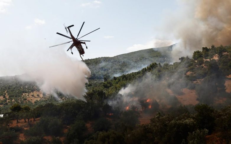 Mεγάλη καταστροφή στα Δερβενοχώρια