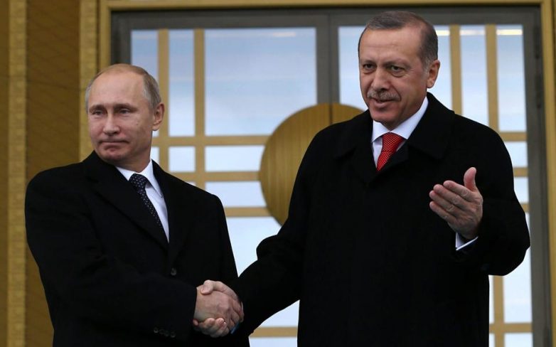 Πρώτη επίσημη επαφή Ερντογάν – Πούτιν μετά από μήνες εντάσεων