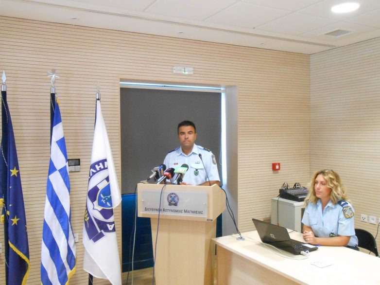 Μειωμένα τα  τροχαία φέτος σε σχέση με πέρυσι στη Μαγνησία