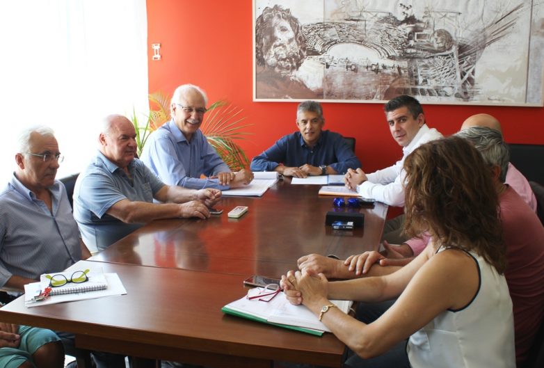 Σύσκεψη  στην Περιφέρεια Θεσσαλίας  για το πρόγραμμα αστικών αναπλάσεων σε Βόλο-Λάρισα