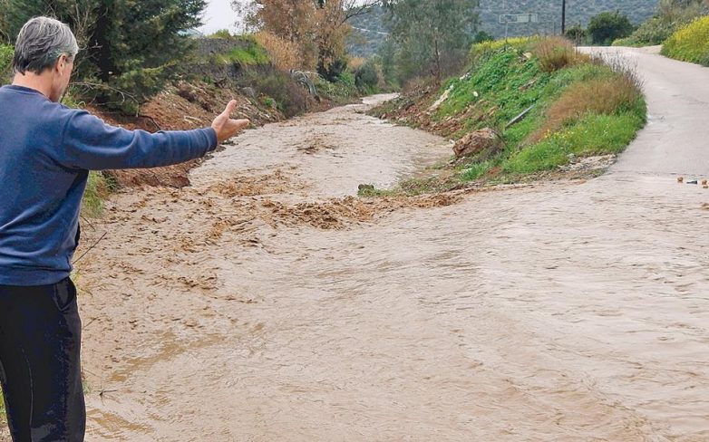 Μία νεκρή από τις βροχοπτώσεις στην Πελοπόννησο