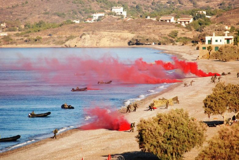 Στη βάση τους οι πεζοναύτες μετά την άσκηση «Παρμενίων»