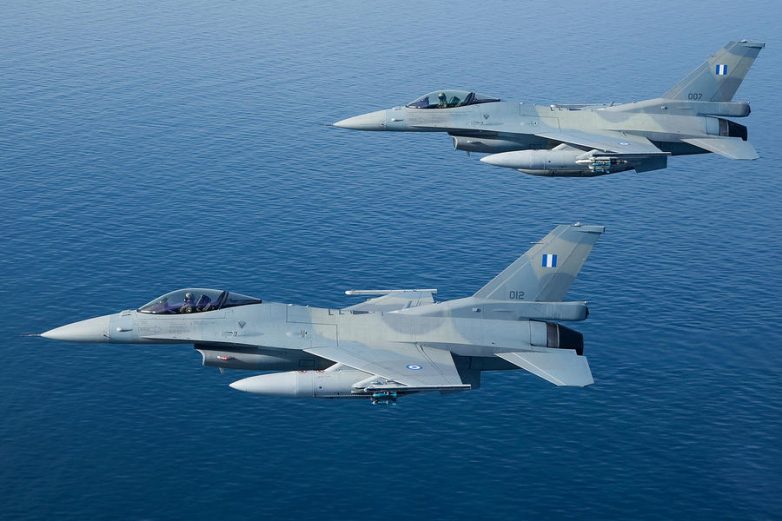 Αεροσκάφη από την 111 Π.Μ. αναχαίτισαν τουρκικά F16 βόρεια της Λέσβου