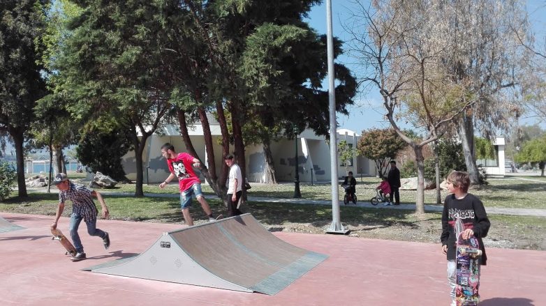 Εγκαινιάστηκε σήμερα το skate park στο πάρκο Αναύρου