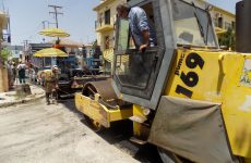 Ολοκληρώνονται οι εργασίες του πρώτου παράλληλου δρόμου στην Αγριά