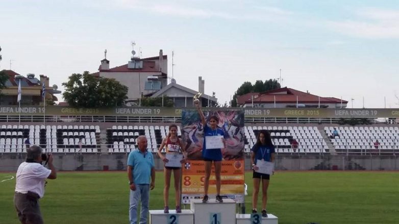 Χάλκινη η Φλώρου στο Πανελλήνιο Πρωτάθλημα στίβου εφήβων – νεανίδων στην Κατερίνη