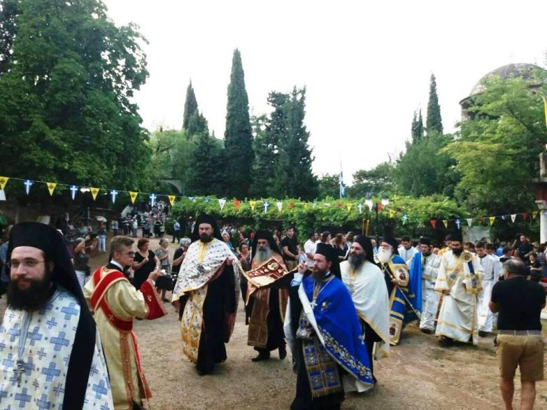 Πανηγυρικά η απόδοση της εορτής της Κοιμήσεως της Θεοτόκου