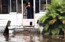 Συντρίμμια αφήνει πίσω της η «Ιρμα»