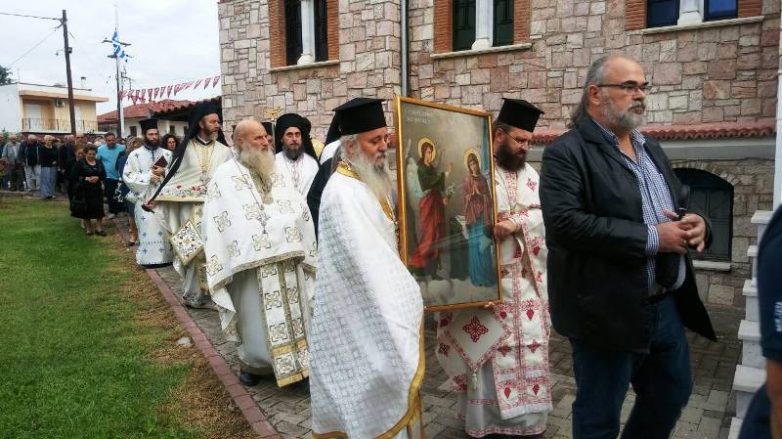 Εγκαίνια της Ευαγγελιστρίας Αλμυρού