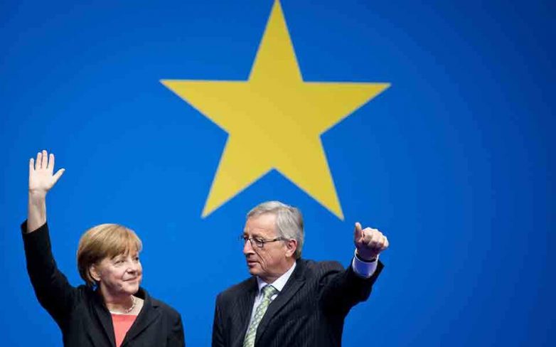 Γιούνκερ σε Μέρκελ: Η Ευρώπη έχει ανάγκη από μια ισχυρή γερμανική κυβέρνηση