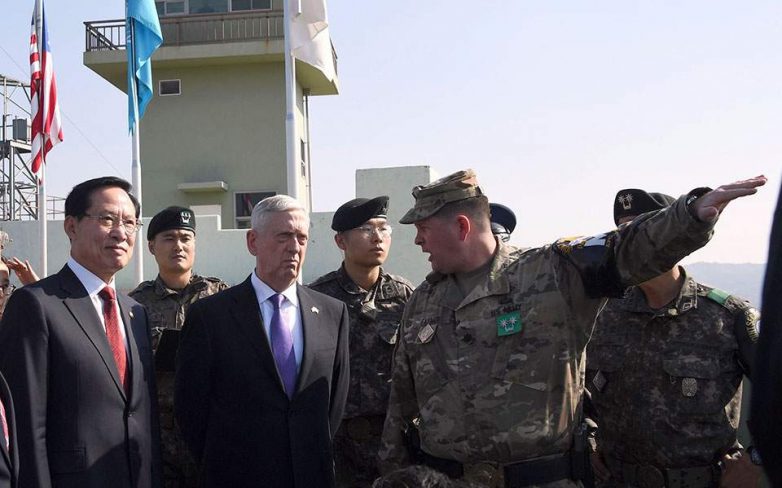 Αμερικανός υπουργός Άμυνας: «Δεν θέλουμε πόλεμο με τη Βόρεια Κορέα»