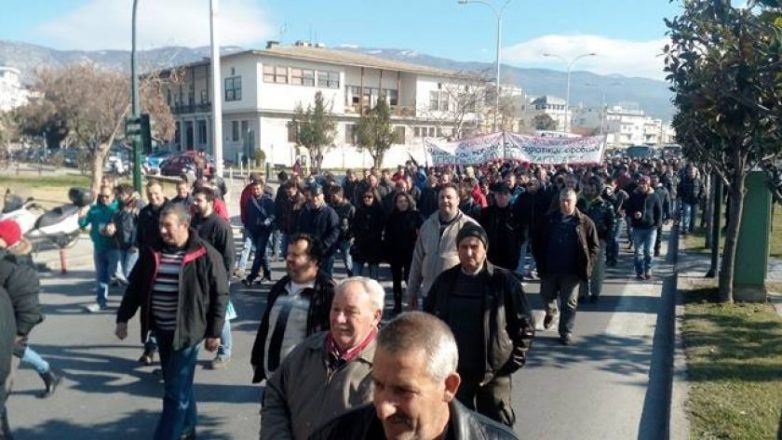 Αναβλήθηκε η συγκέντρωση διαμαρτυρίας των αγροτών έξω από την ΔΟΥ Βόλου