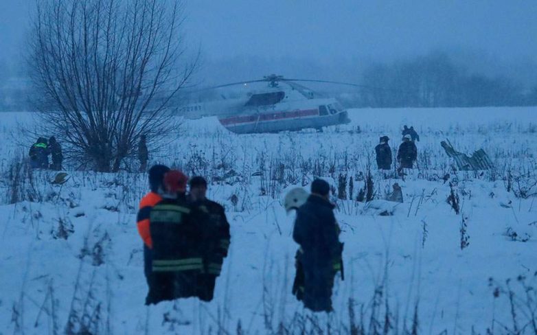 Ρωσία: Στο «μικροσκόπιο» των αρχών τα αίτια της αεροπορικής τραγωδίας