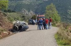 Εκτροπή-ανατροπή αυτοκινήτου στην Αλόννησο