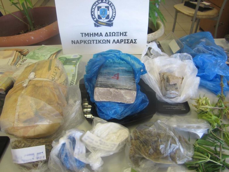 Εξαρθρώθηκε εγκληματική οργάνωση για διακίνηση ναρκωτικών  στη Θεσσαλία