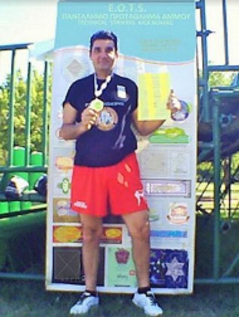 Χρυσό μετάλλιο στο πανελλήνιο πρωτάθλημα άμμου ο Ανδρέας Κεχαγιάς