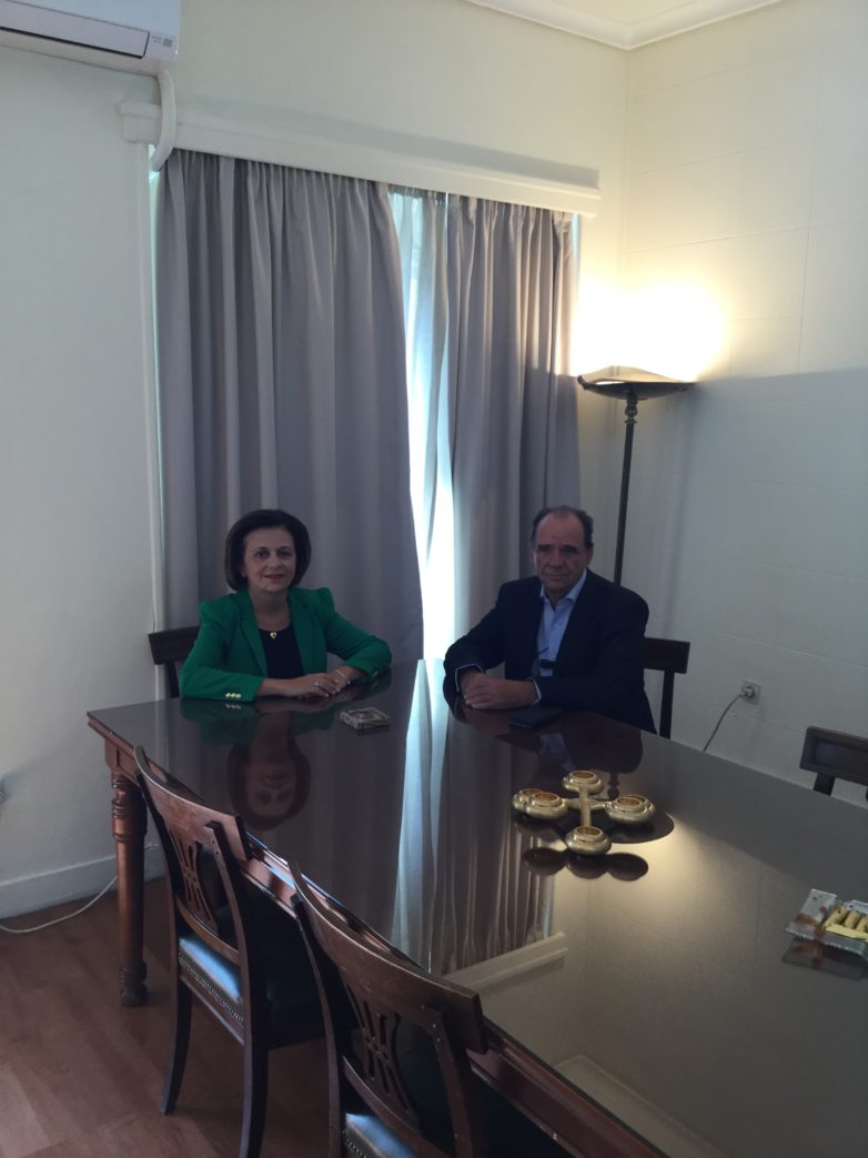 Συνάντηση υφυπουργού Εσωτερικών με τον δήμαρχο Ζαγοράς – Μουρεσίου