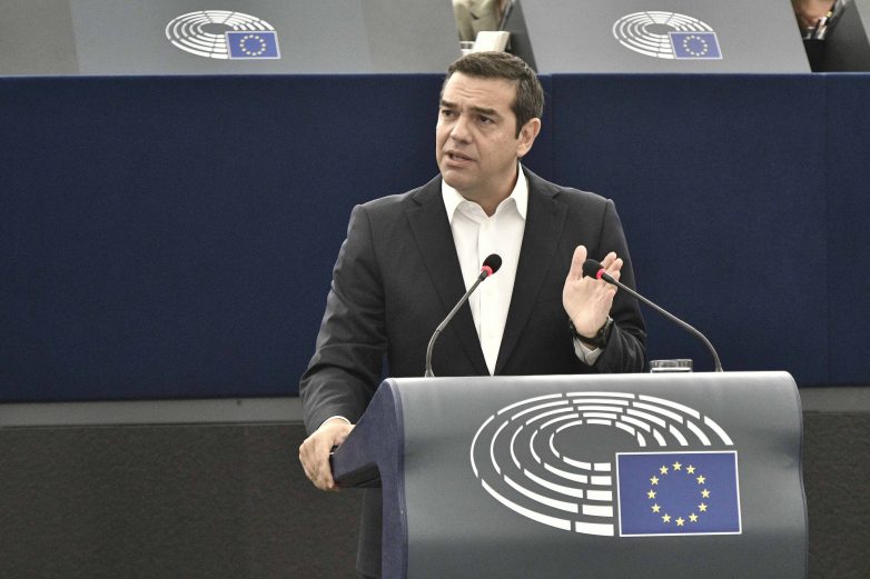 Τις προτάσεις του για το μέλλον της Ε.Ε. παρουσίασε o Aλ. Τσίπρας στο Στρασβούργο