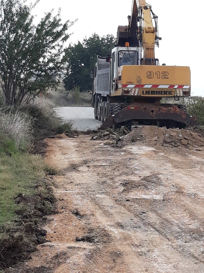 Εργασίες αποκατάστασης ζημιών από την ΠΕΜΣ στον Δήμο Αλμυρού