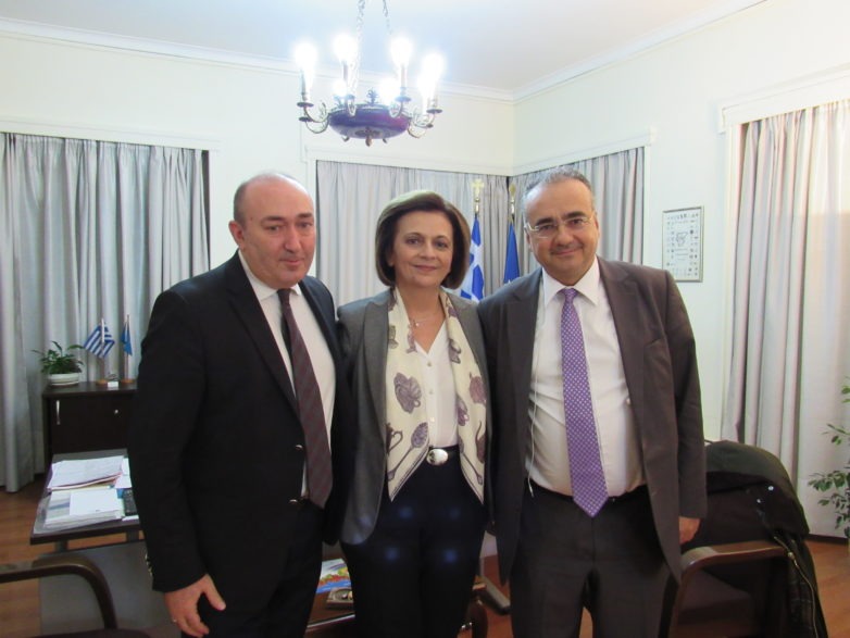 Συνάντηση της υφυπουργού Εσωτερικών Μ. Χρυσοβελώνη με προέδρους Δικηγορικών Συλλόγων Αθήνας και Βόλου