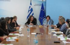 Συνάντηση υφυπουργού  Μ. Χρυσοβελώνη με εκπροσώπους γυναικείων ΚΟΙΝΣΕΠ