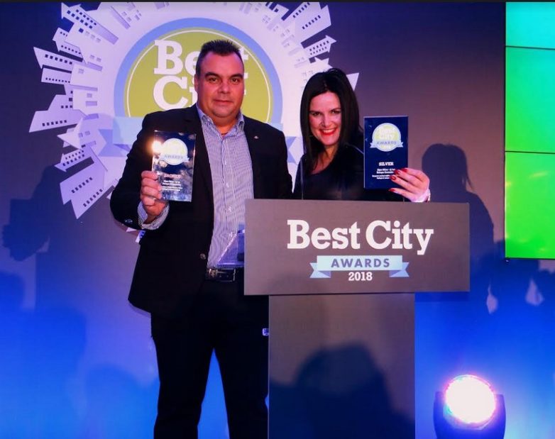 Δύο βραβεία για το Βόλο στα Best City Awards 2018