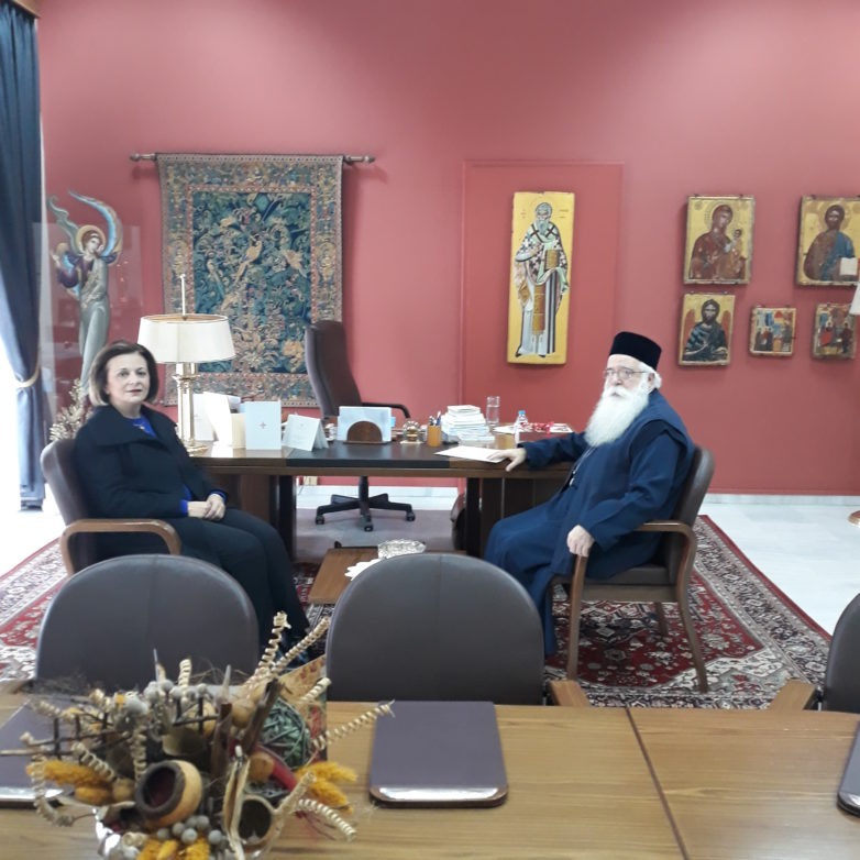 Συνάντηση υφυπουργού Εσωτερικών Μ. Χρυσοβελώνη με τον μητροπολίτη Δημητριάδος και Αλμυρού Ιγνάτιο