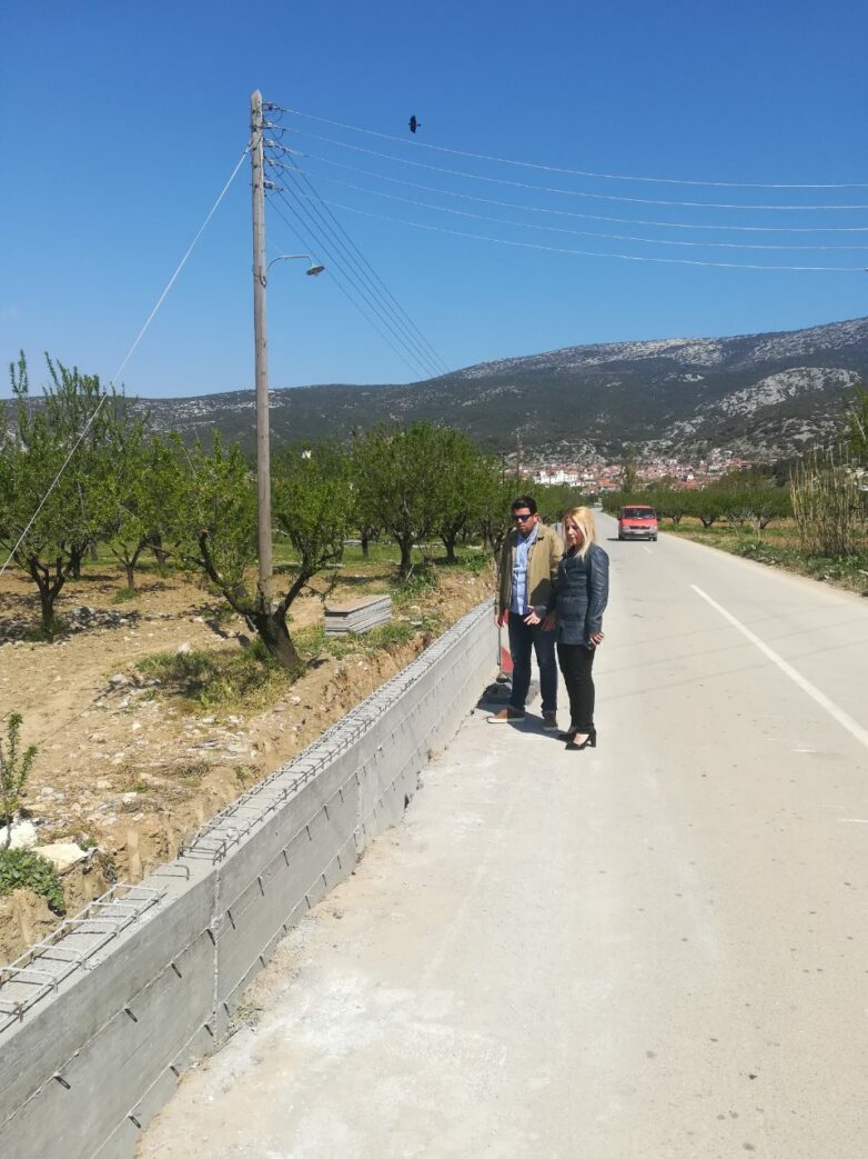 Αποκατάσταση  βλαβών του οδικού δικτύου στον Δήμο Ρήγα Φεραίου