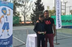 ¨Χρυσός¨ ο αθλητής του Ομίλου Αντισφαίρισης Μαγνησίας Κωνσταντίνος Καρπούζας