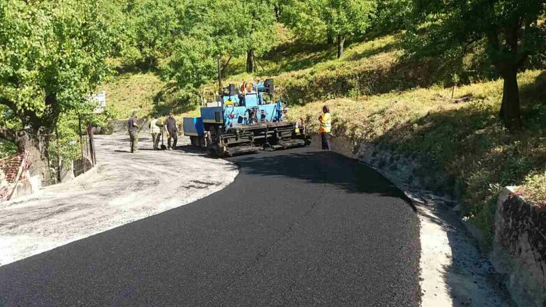 Συντήρηση της οδού Αγριά – Δράκεια – Χάνια