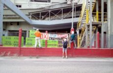 Διαμαρτυρία στην ΑΓΕΤ από πολιτες κατά της καύσης νέου φορτίου RDF