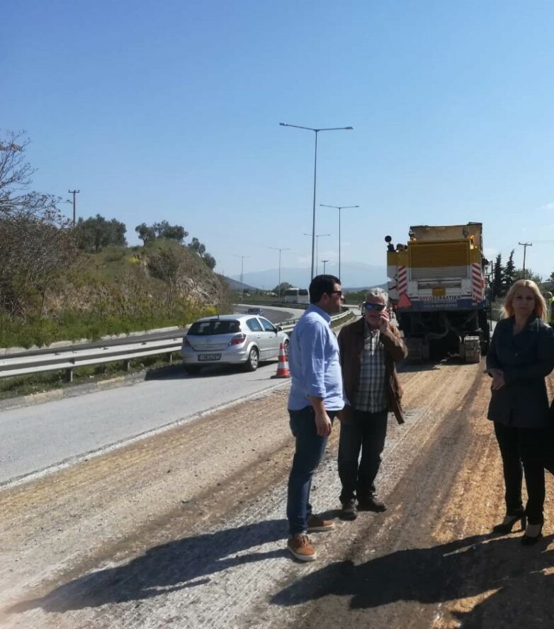 Σε φάση ολοκλήρωσης η ασφαλτόστρωση Π.Ε.Ο. Βόλου -Φαρσάλων