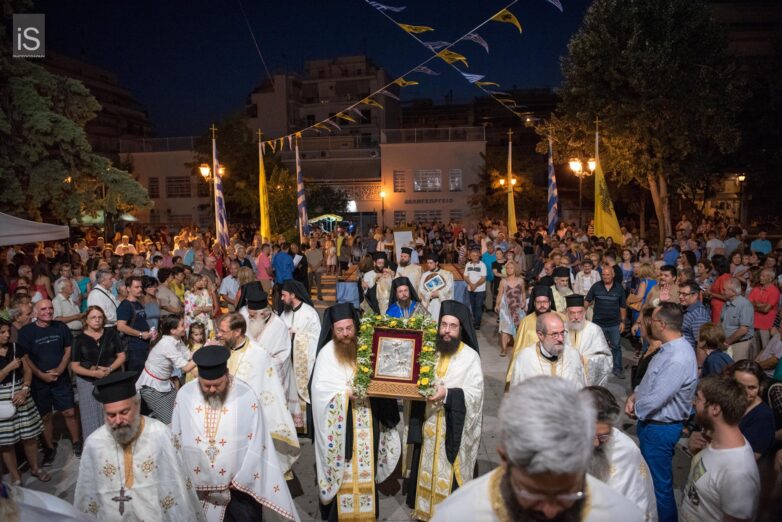 Λαμπρή η πανήγυρις της Μεταμορφώσεως στον Βόλο