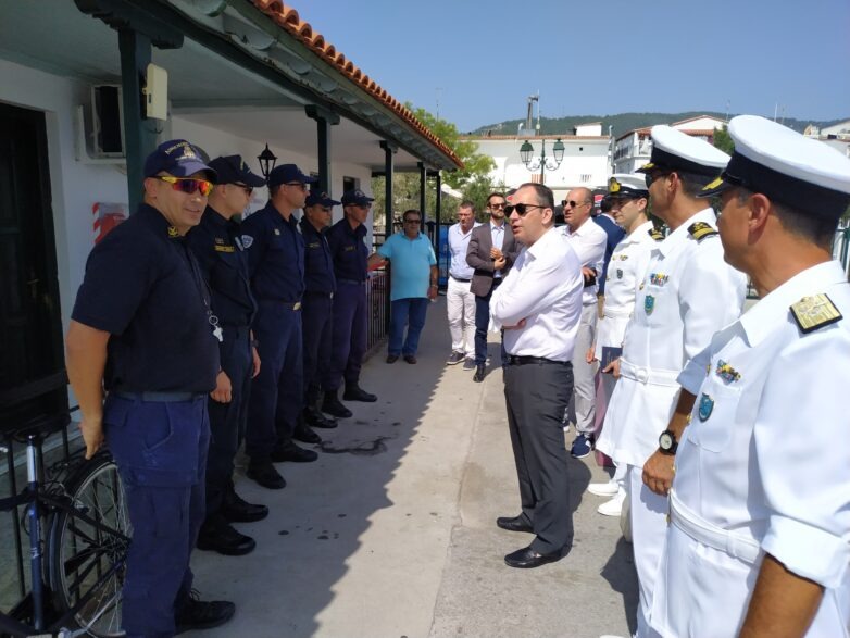 Στις Β. Σποράδες ο υπουργός Ναυτιλίας και Νησιωτικής Πολιτικής