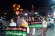 Πορεία πολιτών ενάντια στην καύση σκουπιδιών στο Βόλο 