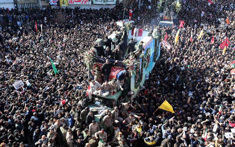 Κηδεία Σουλεϊμανί στην Κερμάν: Τουλάχιστον 50 άτομα ποδοπατήθηκαν μέχρι θανάτου
