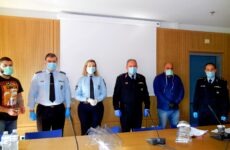 Δωρεά προστατευτικών ασπίδων προσώπου από το Π.Θ. και την εταιρεία TED 3D στους αστυνομικούς της ΓΕΠΑΔ Θεσσαλίας