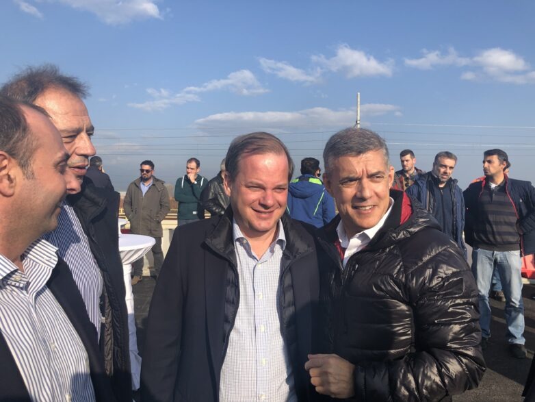 Επίσκεψη υπουργού Υποδομών Κ. Καραμανλή στη Θεσσαλία